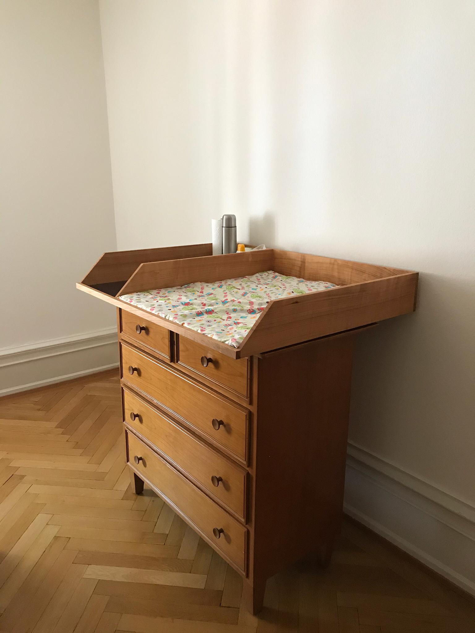 wickeltisch kirschbaum